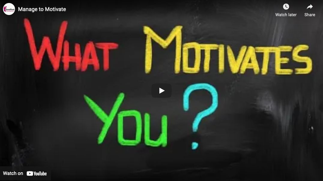 Manage to Motivate